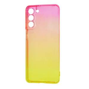 Чохол Gradient Design Samsung Galaxy S21 pink/yellow